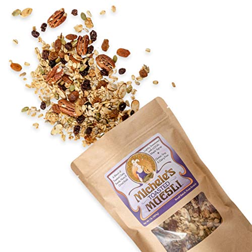Michele's Granola Muesli, Toasted Muesli, Gluten-Free, No Refined Sugar & Non Gmo, 12 Oz, Pack Of 3 #TOP7