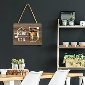 FONDCANYON Let The Adventure Begin Picture Photo Frame,Romantic Couple Picture Frames,Engagement Wedding Gifts For Him Her,Valentine Gifts For Girlfriend Boyfriend Bride Groom(4x6 Inch Photo) FONDCANYON Let The Adventure Begin Picture Photo FrameRomantic Couple Picture FramesEngagement Wedding Gifts For Him HerValentine Gifts For Girlfriend Boyfriend Bride Groom4x6 Inch Photo