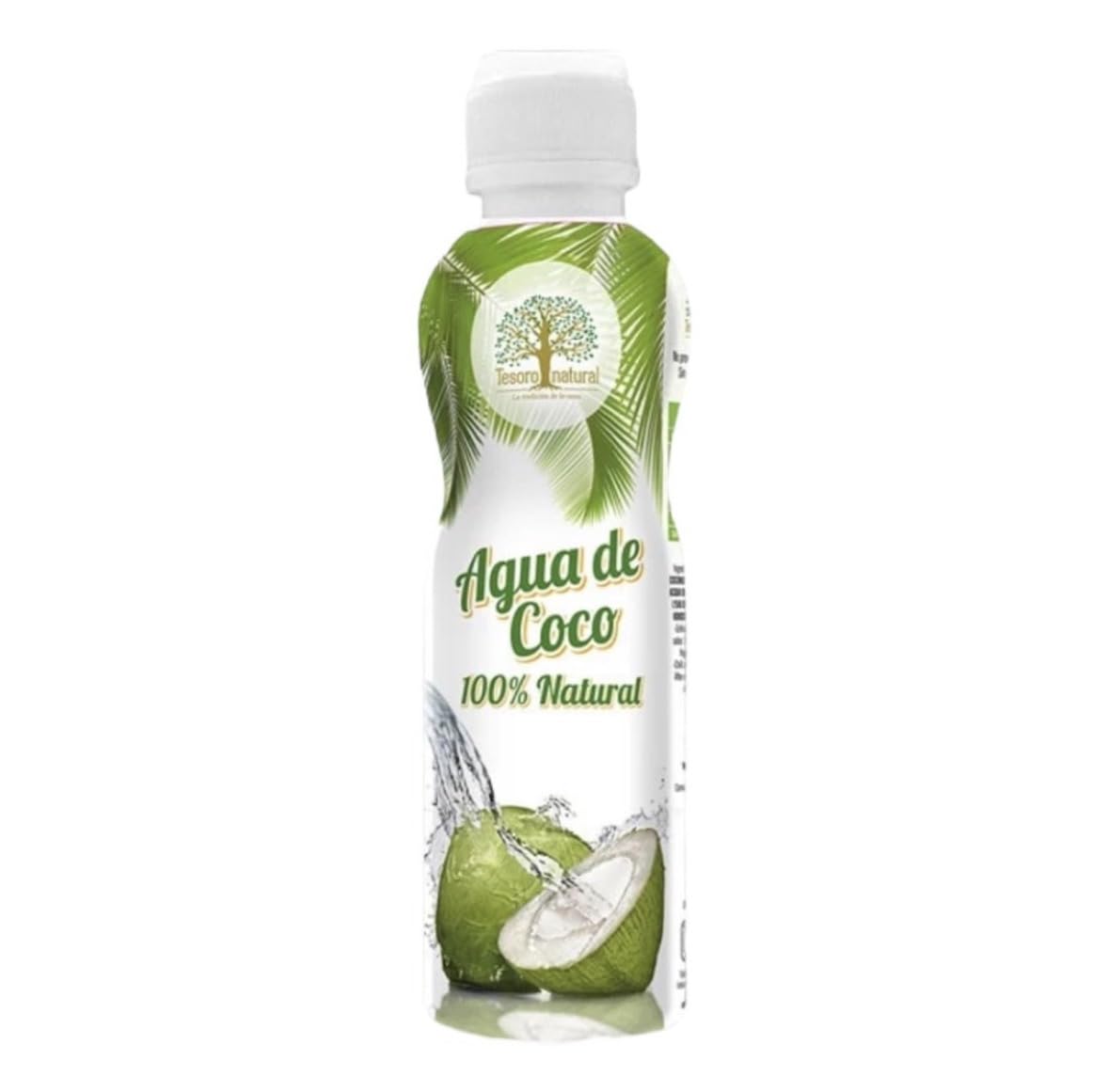 Agua de coco 100% natural en PET 500 x 12 unidades - Tesoro Natural
