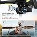 Brushless Drone with 2K FHD Camera Live Video,JJRC X5 40mins(20+20) Long Flight Time Quadcopter,5G WiFi FPV Drone for Adults,GPS Return Home,Follow Me,Long Control Range(Black)