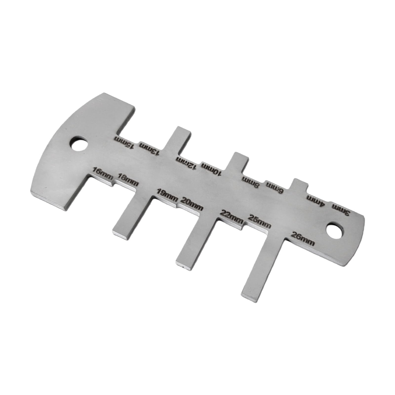 Tsophreniq Steel Color Tablesaw Depth Measuring Ruler Aluminum Height Calibration Device For Precisions Cutting Tool And Workshop Use Tablesaw Calibration & Workshop Adjustments