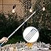 MOBUTOFU 1Set Light Bulb Changer for High Ceilings Light Extension Pole Changer with Baskets and Suction Cup Lamp Bulb Remover Tool for Household High Ceilings Recessed Lamps