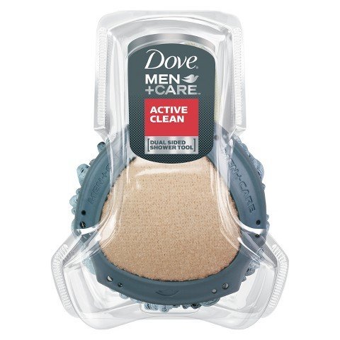 Dove Men+Care Dual Sided Extra Scrubbing Power Shower Tool