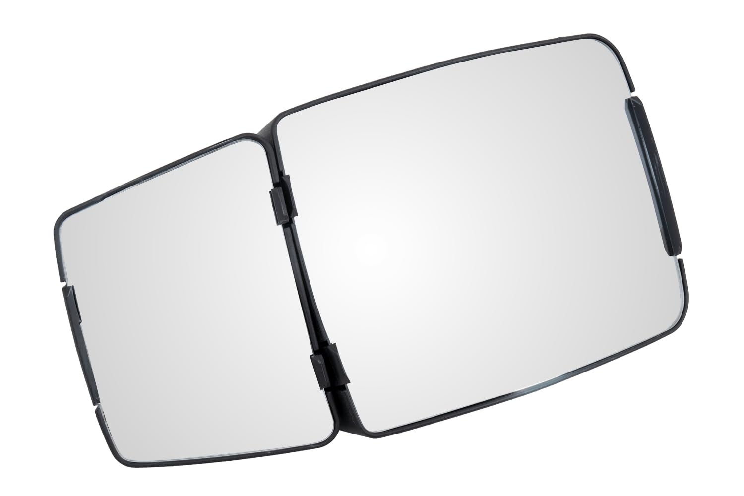 Plastex LP0360MP Panoramaspiegel 360x184mm für Traktor und Bagger, Seitenspiegel mit Toter-Winkel-Zone, passend für Halterungen 15-25mm, links und rechts montierbar