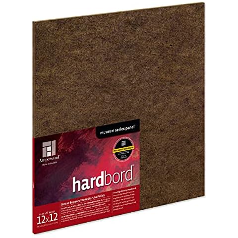 Ampersand Hardbord 12" x 12" Painting Panel Cover