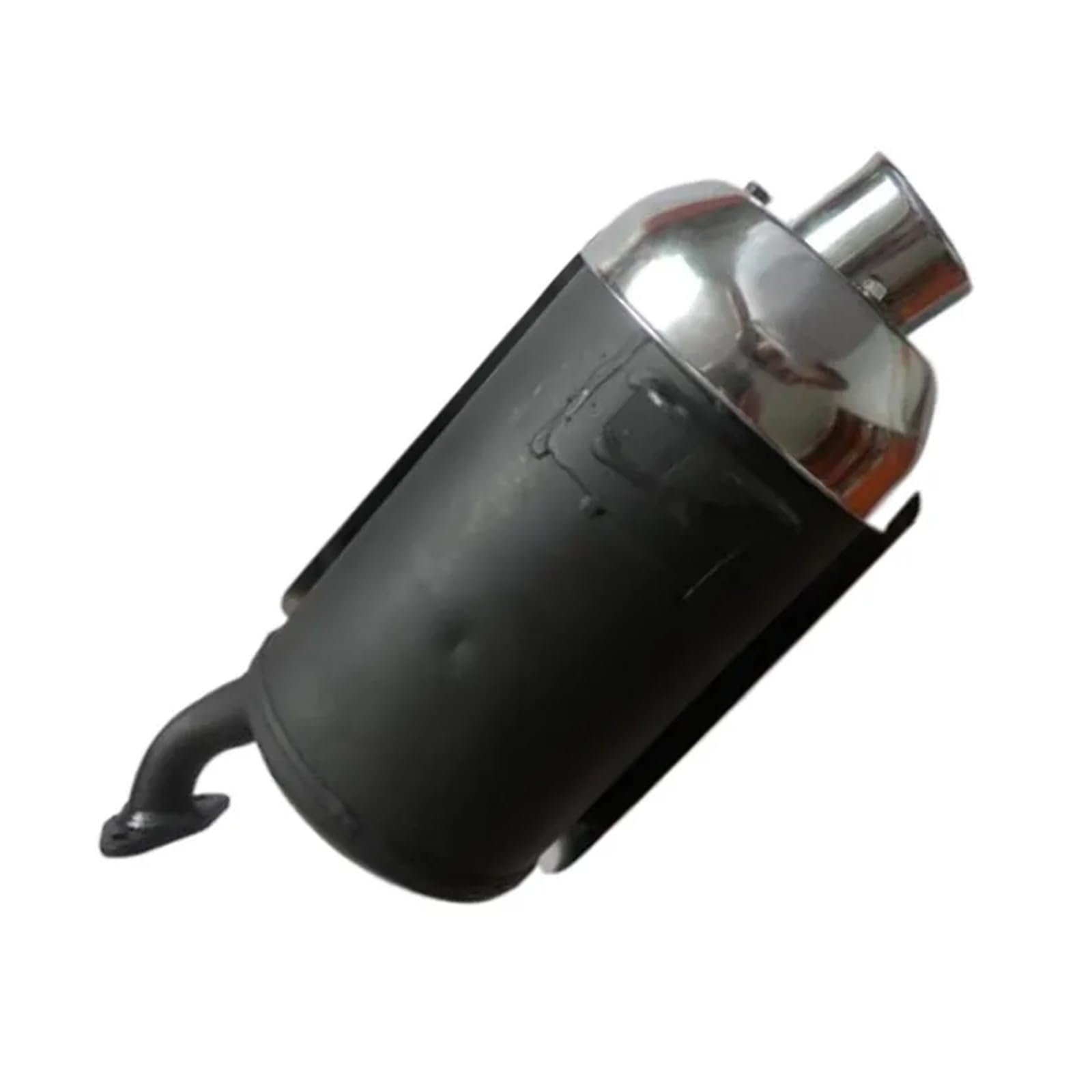 Silenciador de escape de 2 kW, estilo silencioso, reduce el ruido, compatible con generadores H0-nda GX160, GX200, 168F y 3 kW 3800, con protector de arandela y colector.