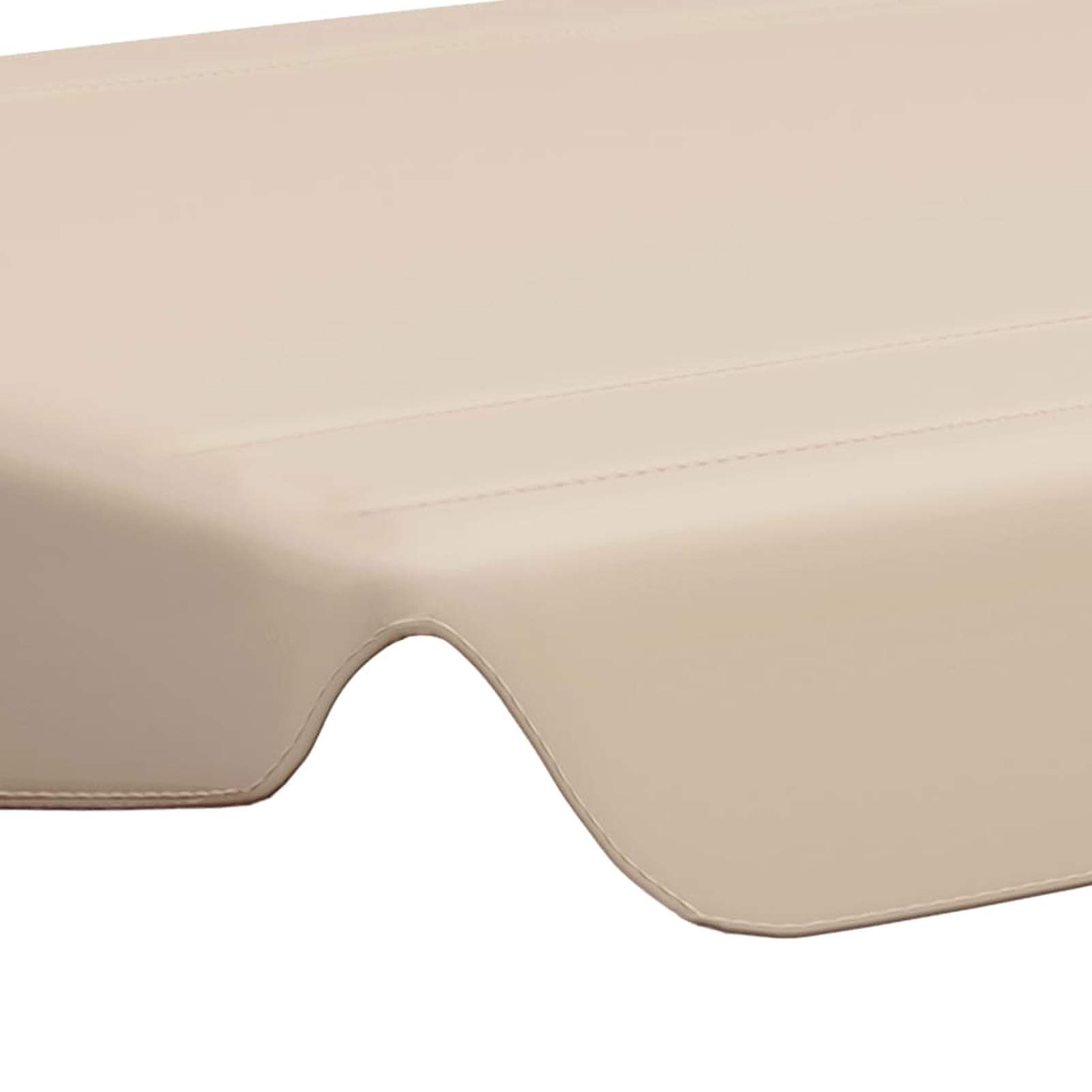VIDAXL Vervangingsluifel voor schommelbank 226x186 cm groen