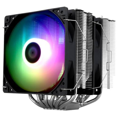Image of Thermalright Peerless Assassin 120 SE ARGB CPU Air Cooler, 6 Heat Pipes Cpu cooler, Dual TL-C12C-S PWM Fan, Aluminium Heatsink Cover, AGHP Technology, for AMD AM4 /AM5 /Intel LGA1700 /115X /1155 /1200 /1851