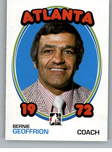 2009-10 In The Game 1972 The Year In Hockey Coaches #C10 Bernie Geoffrion Atlanta FlamesAtlanta Flames Standard Sized Trading Card in Raw (NM or Better) Condition
