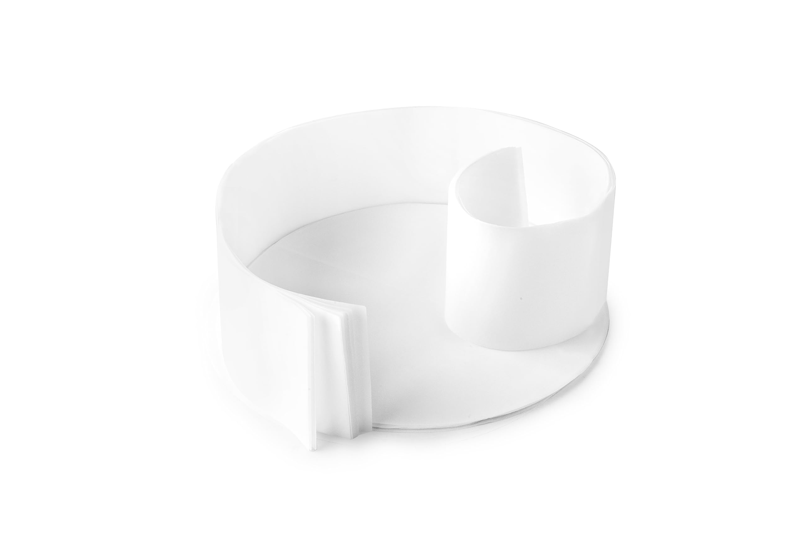 IBILI - Pre-Cut Non-Stick Paper for Round Mould 20 cm, Set of 20 Bases + 20 Sides