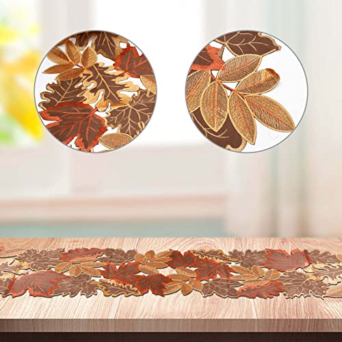 Vkinman FXLXF477 Fall Harvest Table Runner 13"X70" thumb #6