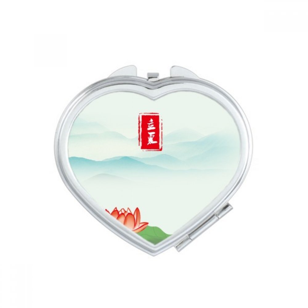 Miroir compact maquillage comme cadeau multicolore mignon pour anniversaire et fêtes