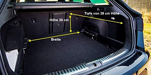 BETTEX comfort & style Autohundebett aus Kunstleder Autoschondecke Kofferraumbox Hundebett Hundebox (100x80, grau)