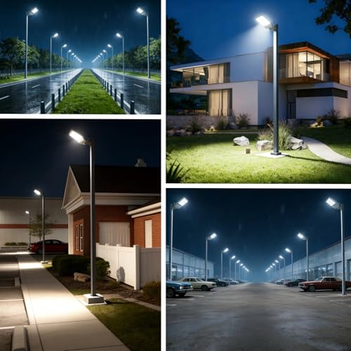 HiBay MAX 240W Parking Lot Lighting Dusk to Dawn LED Flood Light Outdoor - image 7