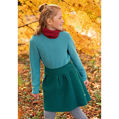 Kids' Merino Wool Pullover Sweater: Crew Neck Long Sleeve Knit for Boys and Girls2
