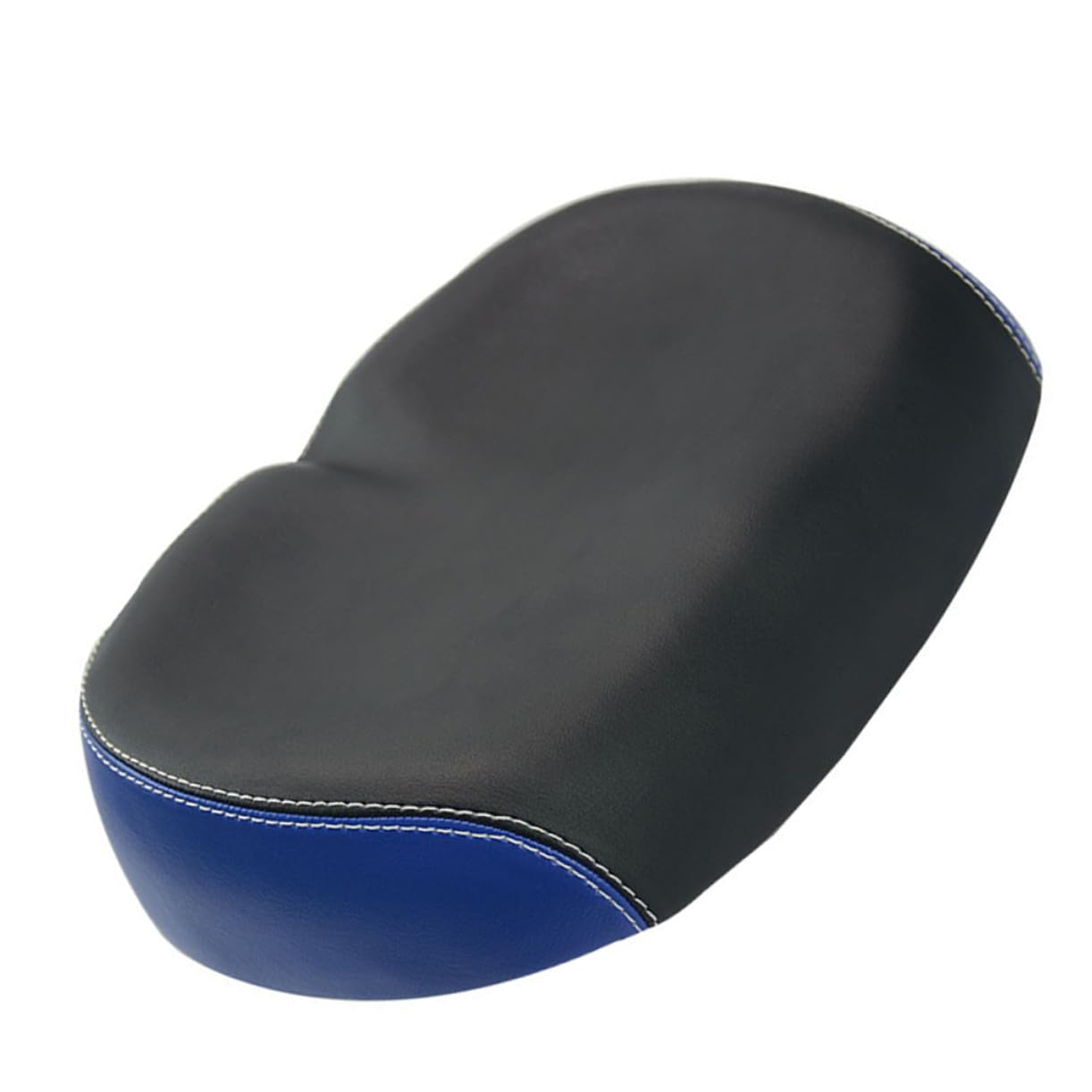 Hemobllo Coussin de Siège de Vélo PU Épaissi Coussin de Respirant pour Vélo de Montagne Route Équipement de Cyclisme Extérieur Noir