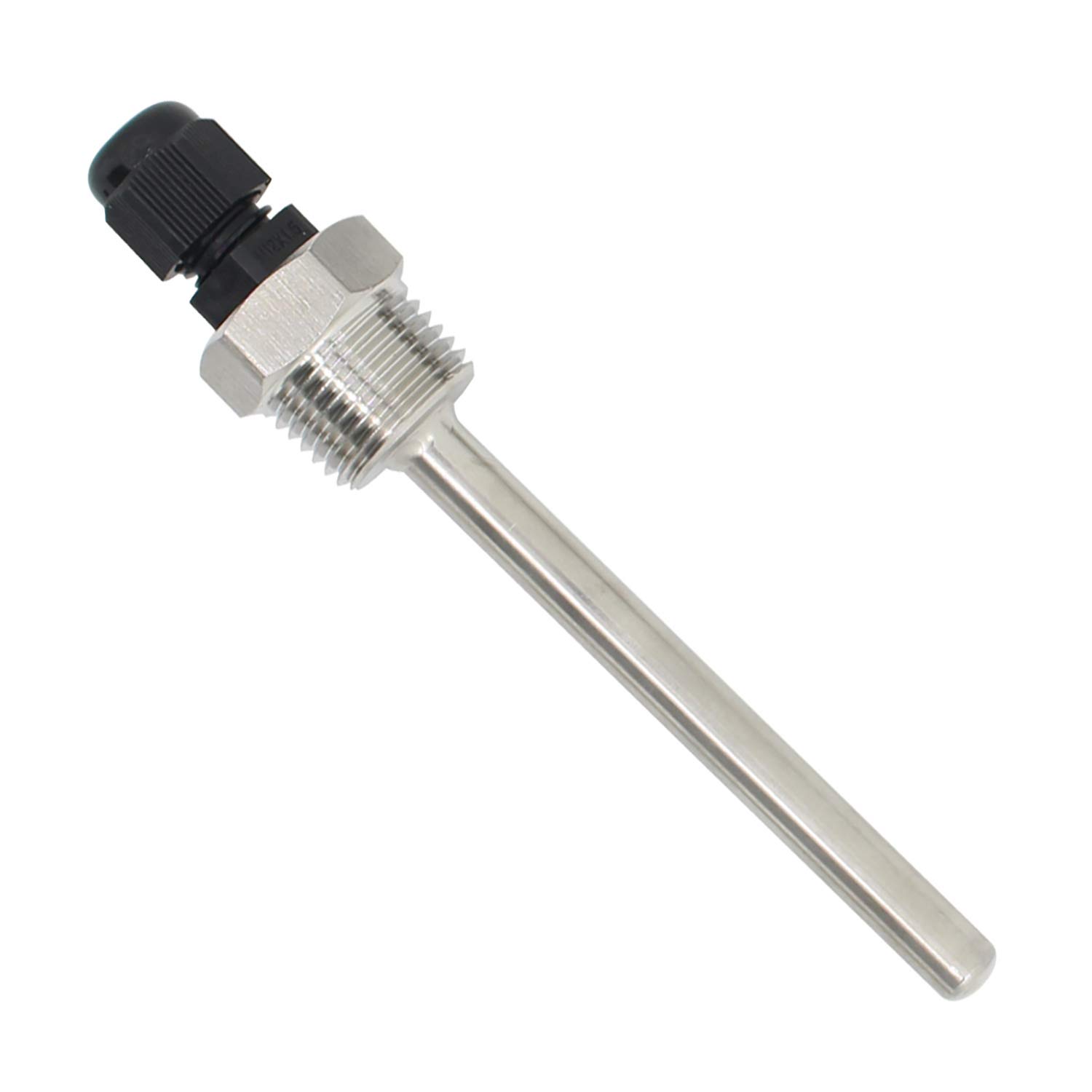 1/2 inch thermowell Stainless Steel 304 with Plastic Cap for Beer