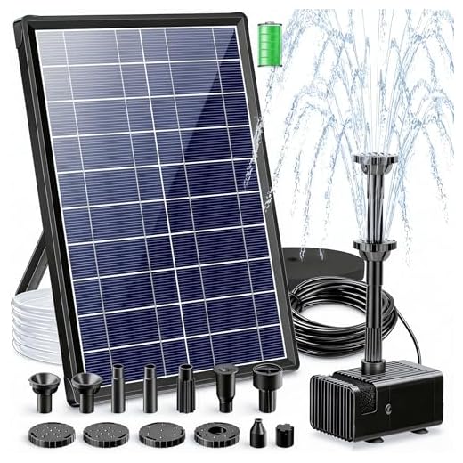 Solar Teichpumpe mit Akku