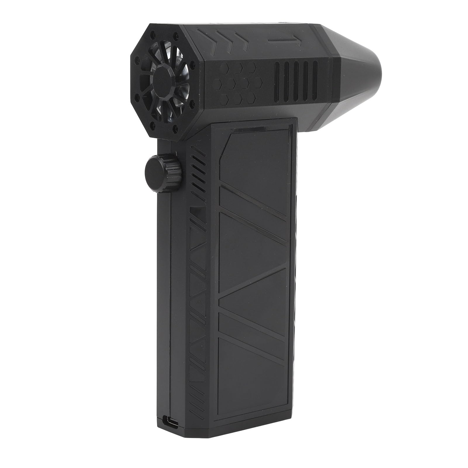 Fabater Jet-Trockengebläse, 130.000 U/min, Bürstenloser Motor, Jet-Ventilator, Luftzerstäuber, Tragbares Handgebläse mit 52 M/s Windgeschwindigkeit, Zwei 4.000-mAh-Batterien für Auto, Zuhause, Outdoor