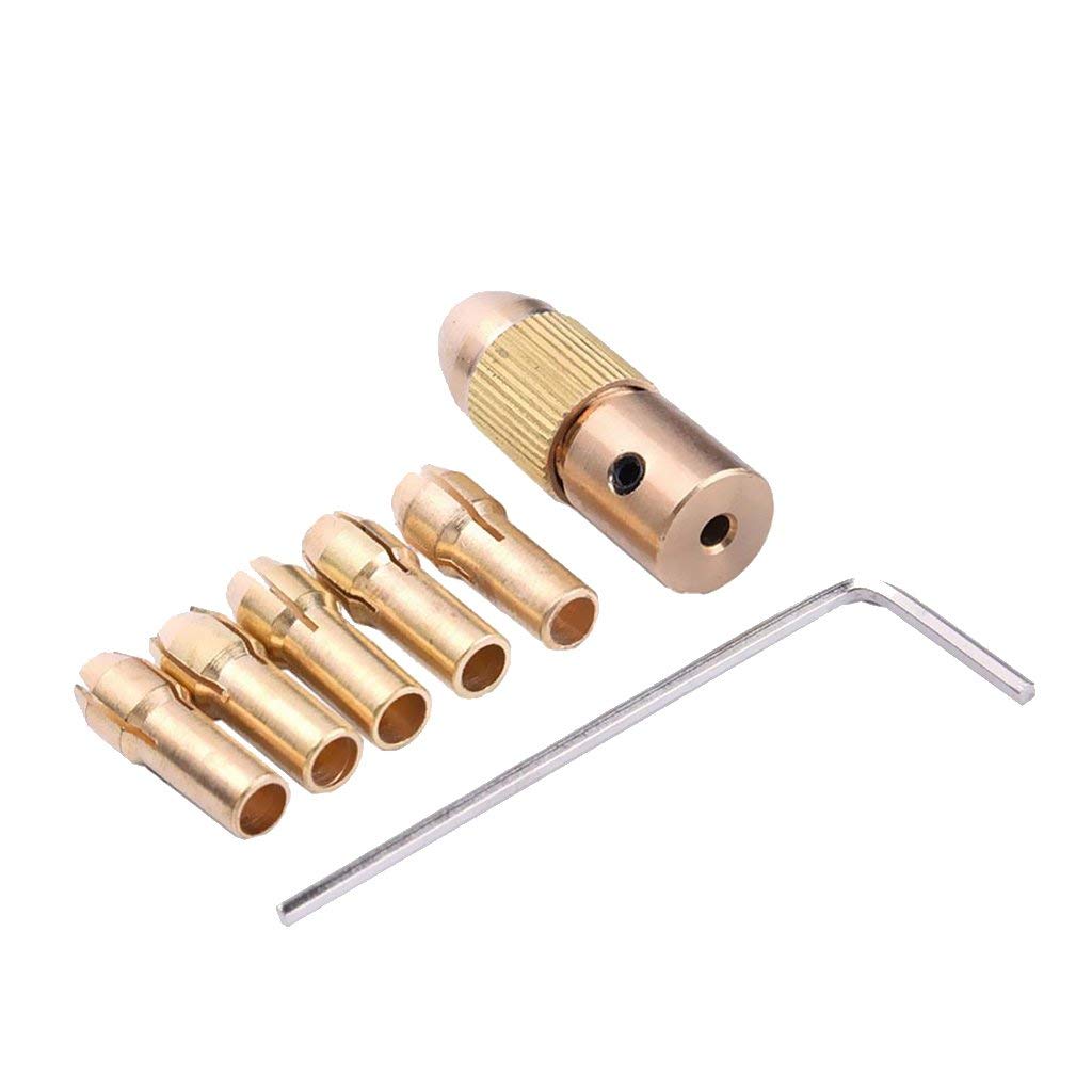Drill_Bits Segolike Shank Metal Drill Chuck Collet Bits Rotary with Screw, 0.5-3 mm, 3.17 mm, Set of 7 (B08TM7TG58) Amazon Price History, Amazon Price Tracker