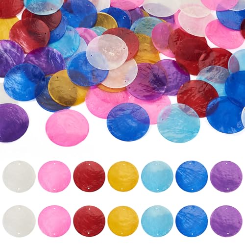 Magibeads Capiz Shells 70Pcs