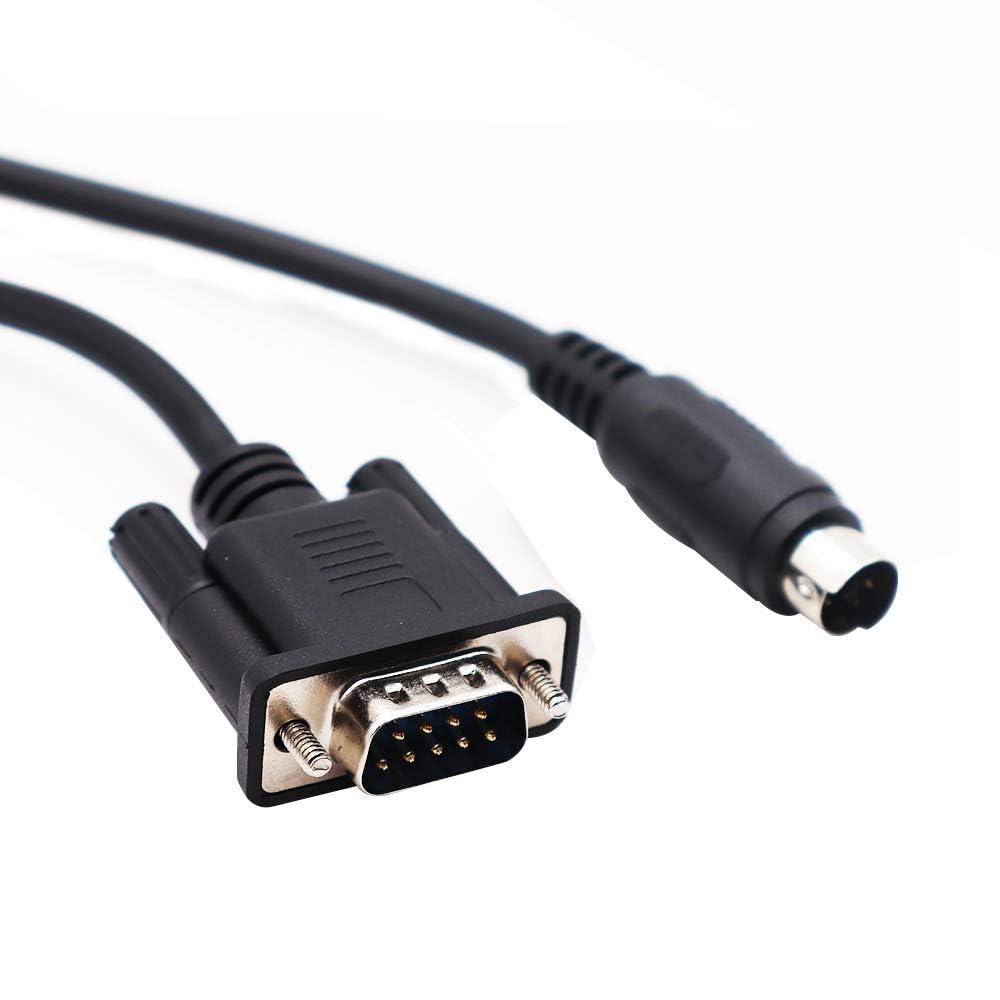 See full amazon price history chart for MakWorld PLC Programming Cable Adapter, 8P Mini Din Male to DB9 RS232 Male, Compatible for PLC Communication line DOP-DVP 3 Meter MakWorld PLC Programming Cable Adapter, 8P Mini Din Male to DB9 RS232 Male, Compatible for PLC Communication line DOP-DVP 3 Meter (B0CRBKDNKF) Amazon Price History, Amazon Price Tracker