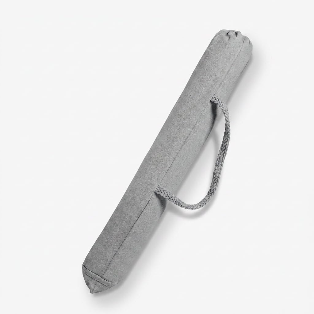 BOGATECO Sedia Amaca Sospesa con 2 Cuscini | con Supporto in Legno | Portata 150 kg | Perfetto per Interno & Esterno | a Casa, Patio, Cortile e Giardino | Grigio Scuro