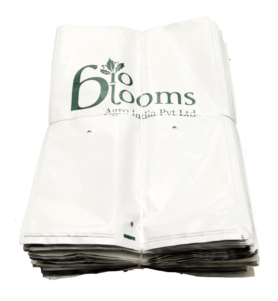 BIO BLOOMS AGRO INDIA PRIVATE LIMITED Plastic Grow Bags (Black, 24 X 24 X 40 cm)- 100 Pieces (B077HVTWL4) Amazon Price History, Amazon Price Tracker