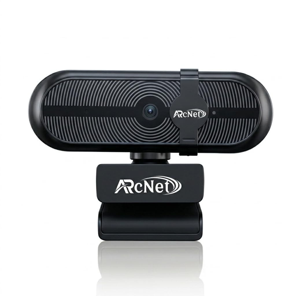 ARcNet Falcon Full HD 1080p/30fps Webcam with Microphone & Privacy Cover, USB HD Computer Web Camera, Plug and Play, for Zoom/Skype/Teams, Conferencing and Video Calling-image-25