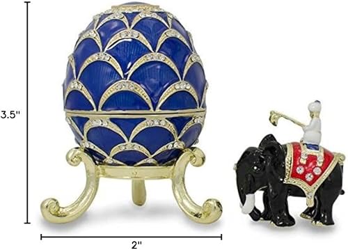 Miniatura 8 de BestPysanky Huevo de Pascua imperial real de cono de pino 1900