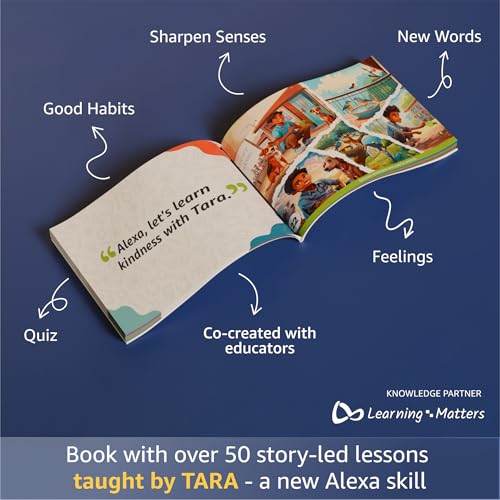 Amazon Echo Pop (Black) combo for your Kids aged 4+ years with Alexa Activity Kit | Helps in interactive learning, stories, rhymes & hands-free fun... - Image 4