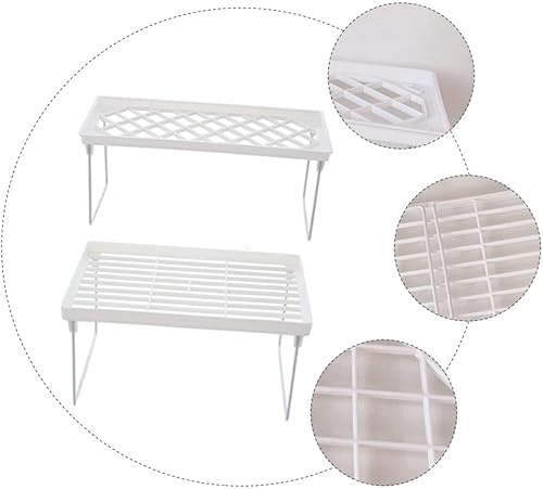 Miniatura 9 de Alipis Estante de almacenamiento de escritorio plegable, soporte para computadora portátil, soporte para computadora portátil, estante de