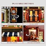 Funwhole Antique-Store Lighting Building-Bricks Set - City Town Corner Collectibles Shop LED Light Modular Building Model Set 2847 Pcs for Adults and Teen - Image 4