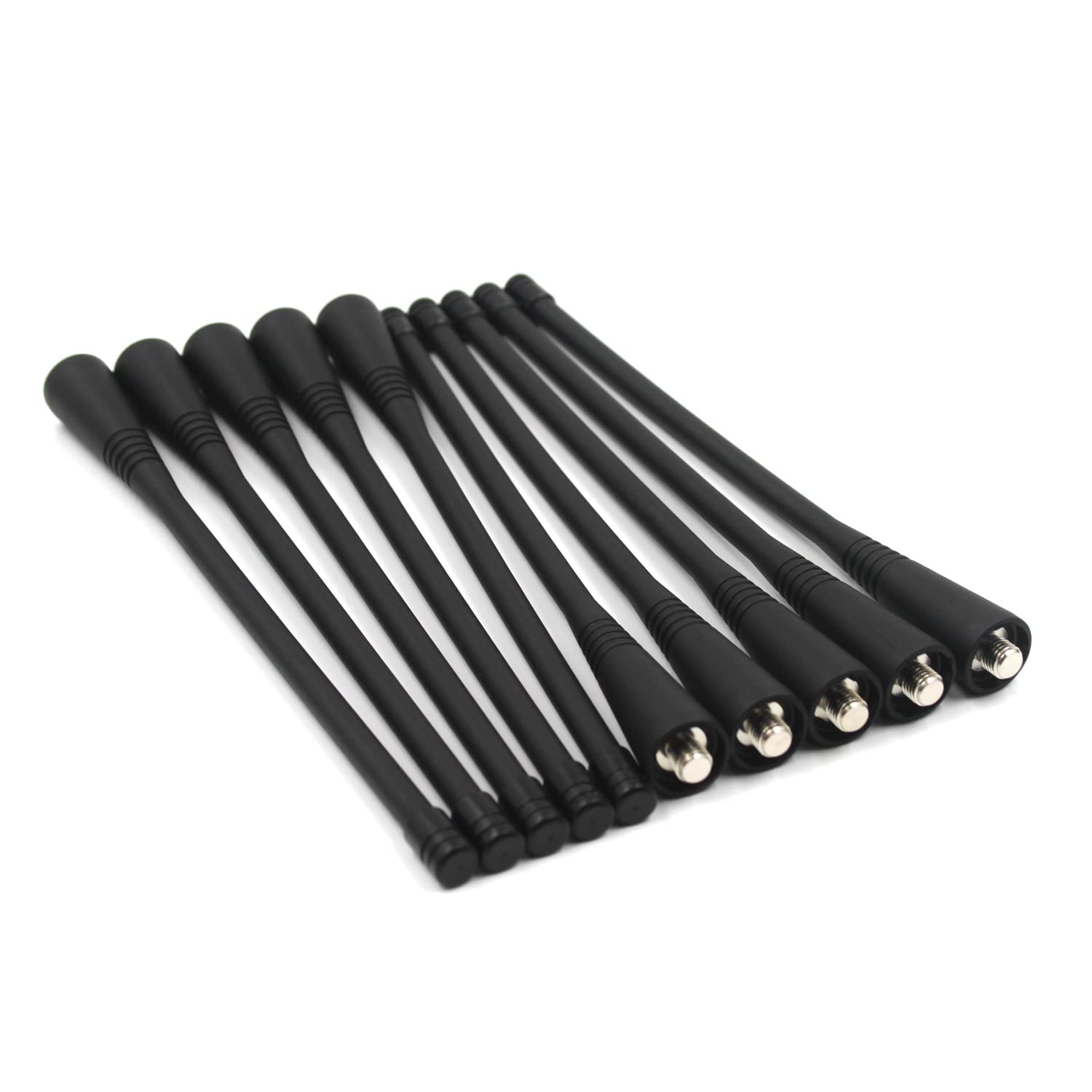 (10-Pack) PMAE4016 UHF 400-470Mhz Whip Antenna for Motorola CP200 CP200D GP88 GP328 GP340 GP360 GP1280 EP450 HT750 HT1250 HT1550 PR400 Two-Way Radio