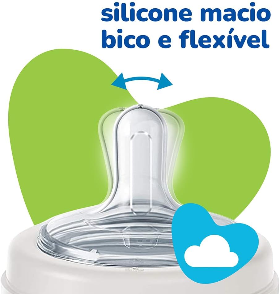 Lillo Kit De Mamadeira Primeiros Passos 50/150/240Ml Neutro
