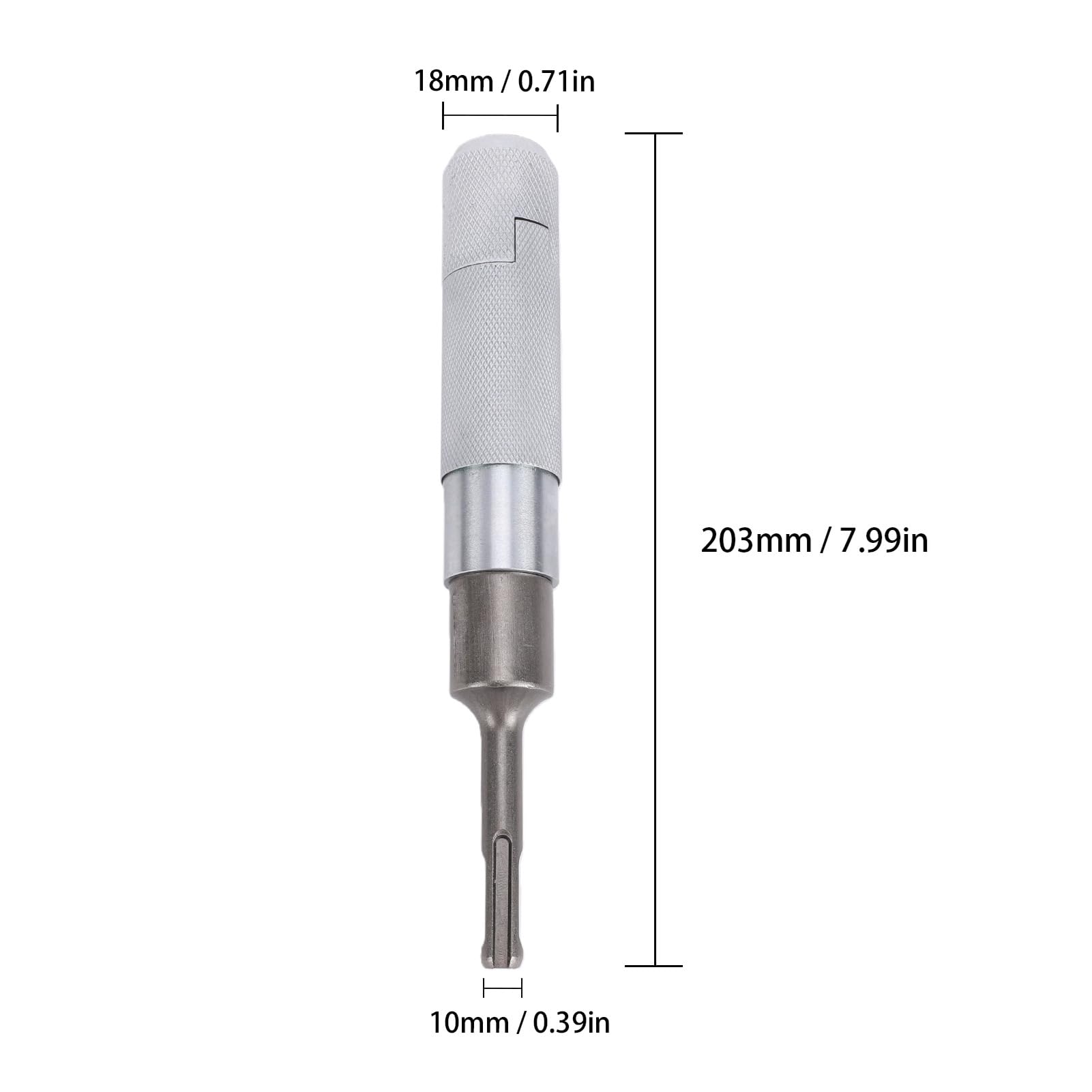 Adapter SDS Plus na SDS Max 203mm 40Cr Konwerter Wiertarki Udarowej