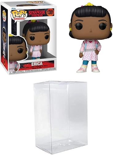 Funko Pop! TV Stranger Things Temporada 4 - Erica incluida con un protector pop de Byron's Attic
