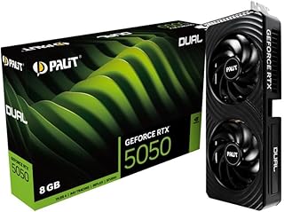 Palit GeForce RTX 5050 Dual 8GB GDDR6 RGB LED Graphics Card