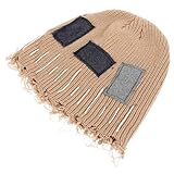 VALICLUD Karneval Kostüm Mütze Vintage Look Strickhut für Erwachsene Robuste Bequeme Party Kopfbedeckung als Foto Requisite und Cosplay Accessoire in Khaki