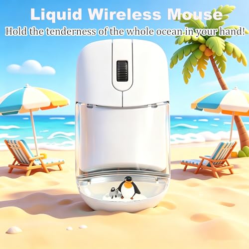 Souris sans fil Quicksand 2,4 G blanche idéale pour le télétravail