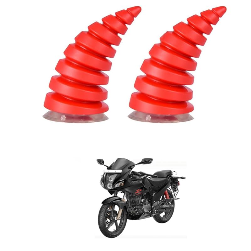 2 Pcs Helmet Devil Horns with Suction Cups - Motorcycle Helmet Devil Horn Decoration Sticker Demon Horn for Bicycle Helmet Bike Ski Motorcycle Comfortable with Kari-ZMA-image-40