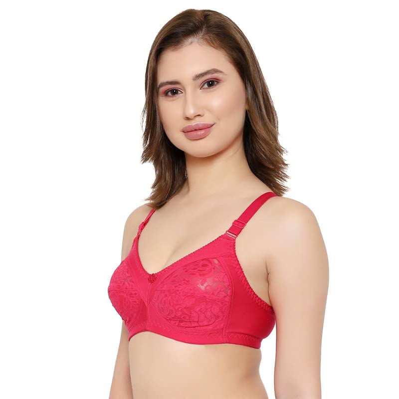 Image of Women Net Non-Padded Wire Free Regular Bra