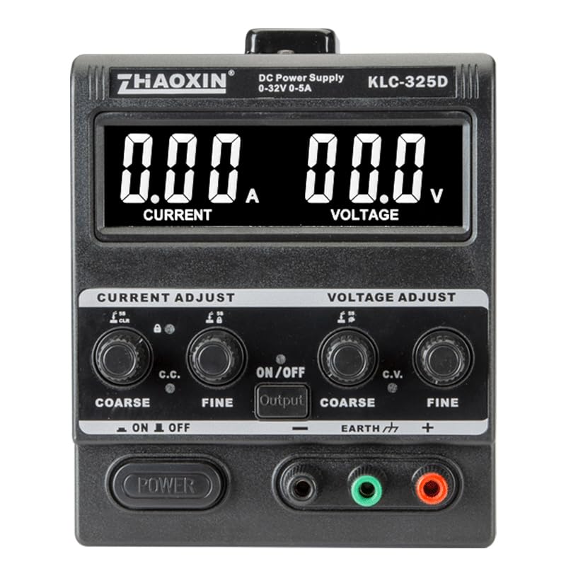 ZHAOXINdc power supply Switch-type DC adjustable power supply Adjustable power supply KLC-325D 30V 5A 3-digit LCD display