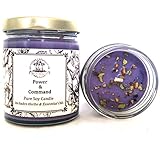 Power & Command 8 oz Soy Herbal Spell Candle for Influence, Control, Mastery & Strength Wiccan Pagan...
