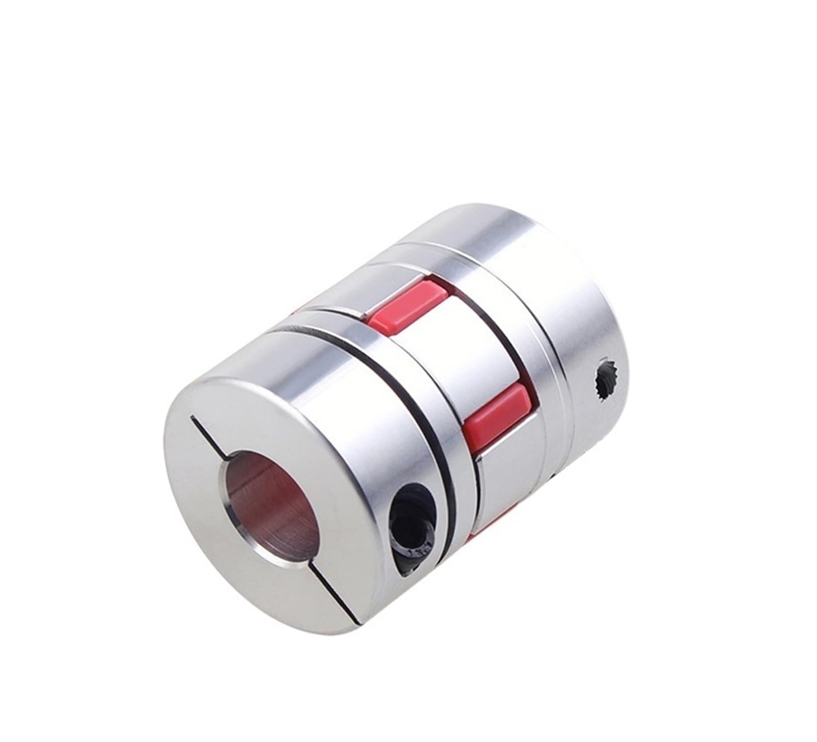 Rigid Coupling,Stainless Steel Rigid Coupling 1pcs D20L25 Elastic Coupling Flexible Plum Coupling CNC for Stepper Motor Coupler Shaft Couplings 3D Printer(6.35X10mm)