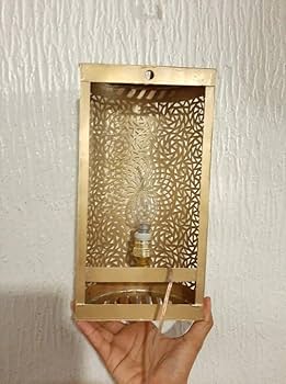 Amazon.com: Moroccan Brass wall sconce lighting light wall