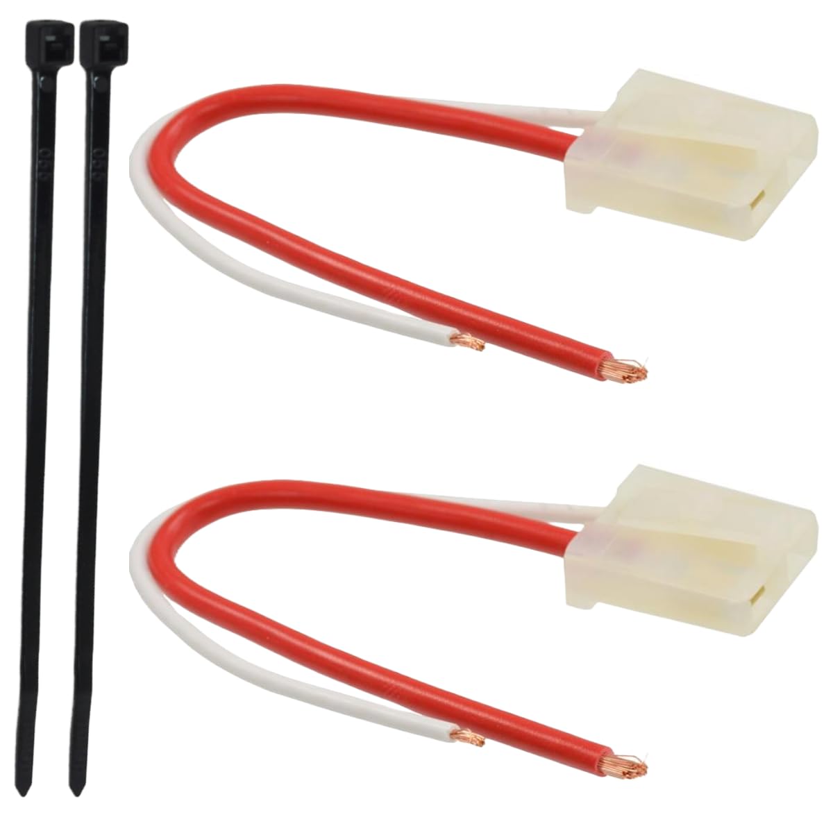 2-Pack Alternator Pigtail Connector – Fits 72-88 GM Cars/Trucks – 10SI, 12SI, 15SI, 17SI Alternators – PT2288 Repair Kit, 88862207, Plug Code 151,