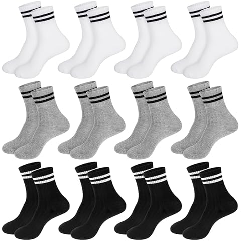 Partideal Kids Cotton Sports Socks Pack Cover