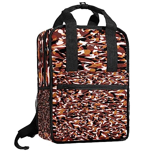Sac à dos pour garçons idéal pour l'école et les sorties nature avec imprimé camouflage