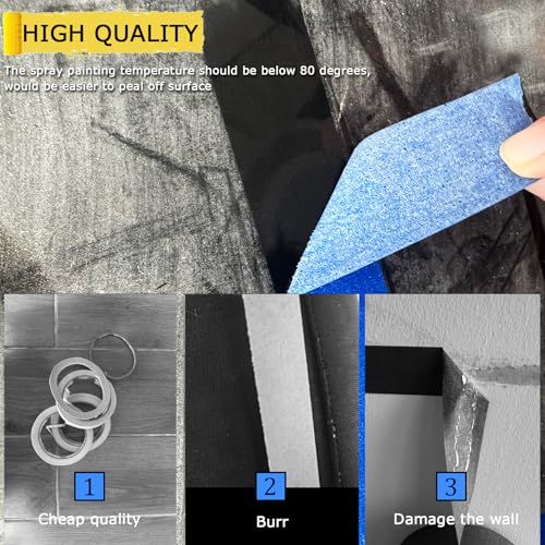 4 rolls premium painters tape blue tape masking tape paint tape for multi-purpose painting painter39s diy crafts arts 88yd 094in22yd4 decoration labeling no residue easy removal